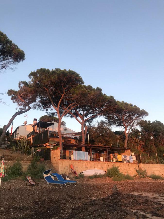 チェファル Le Terrazze Sul Mare - Capo Aranciotto Beachヴィラ エクステリア 写真